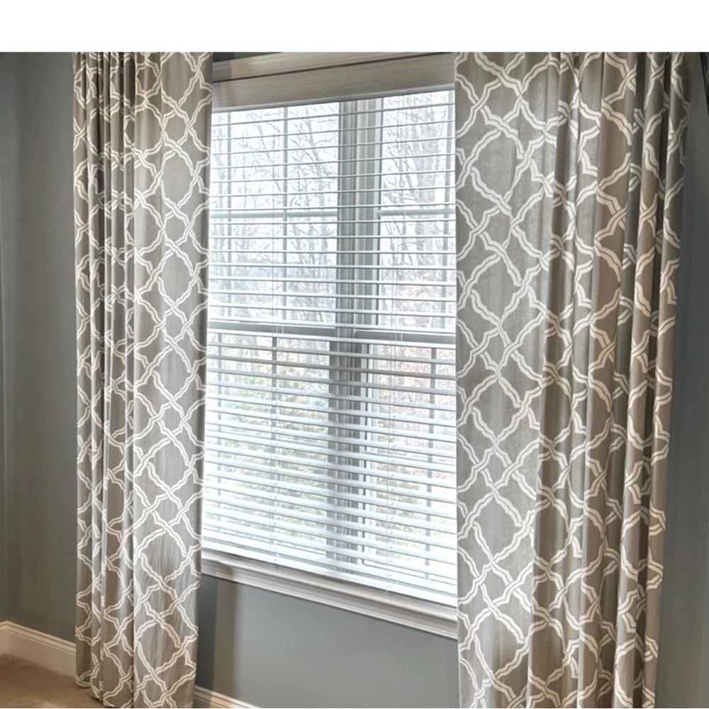 Set of 3 Pottery Barn Curtain Panels